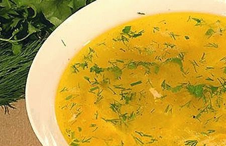 Легкий куриный бульон рецепт
