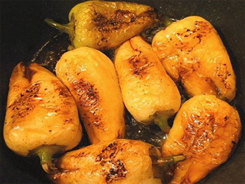 Жареный болгарский перец